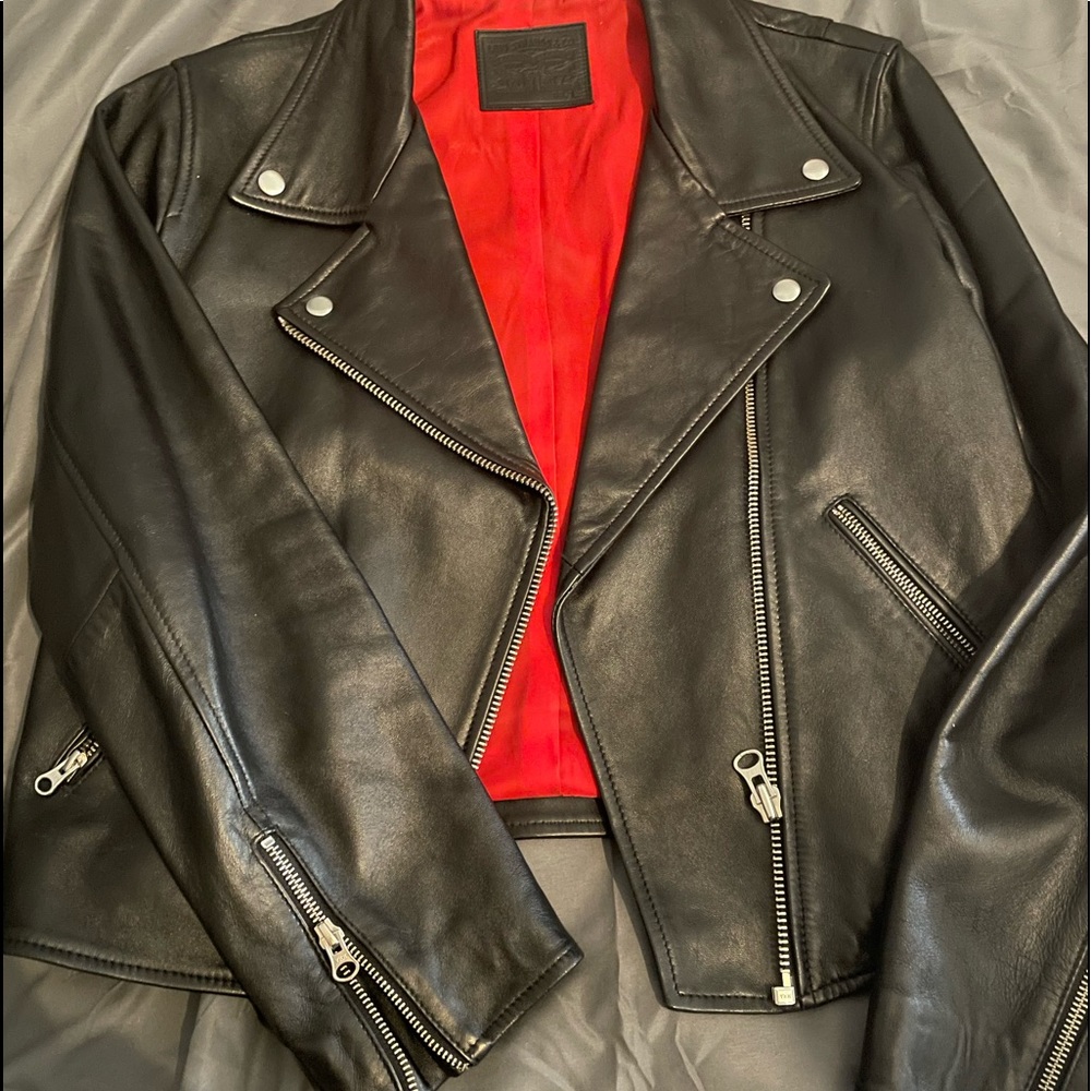 Men's Levis Leather Jacket